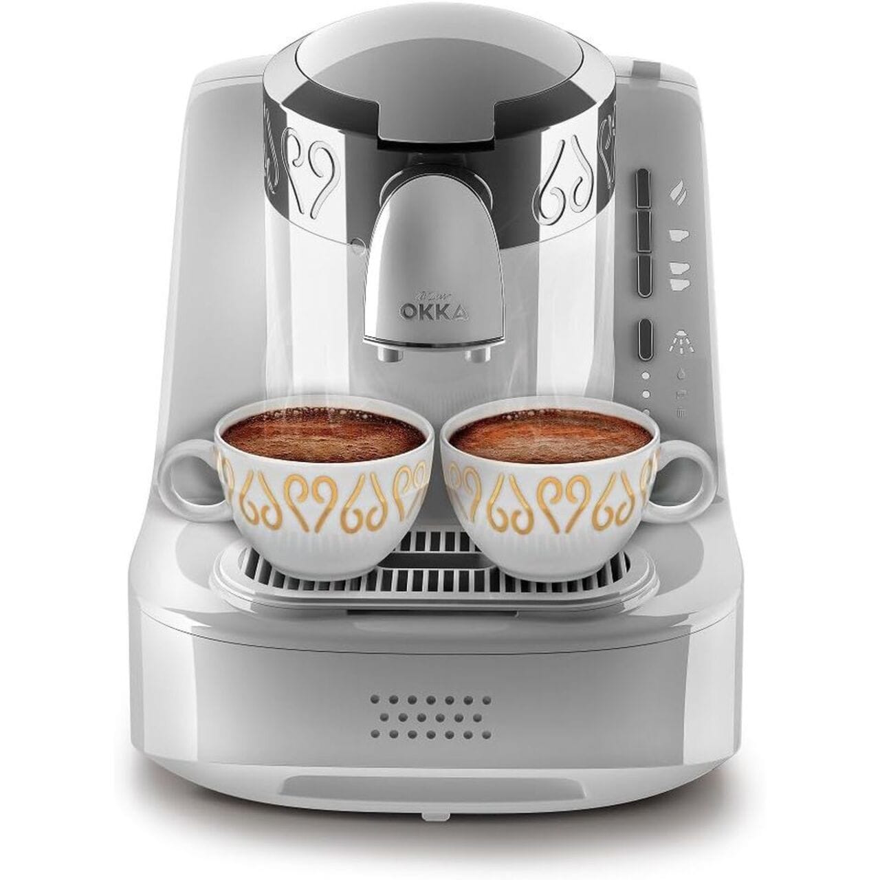 Arzum Okka Turkish Coffee Machine White Chrome