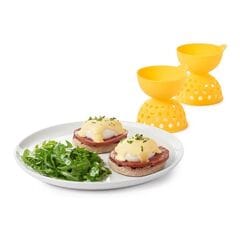 OXO Good Grips Silicone Egg Poachers, Set of 2