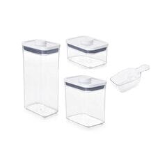OXO Good Grips POP Containers with Scoop, Set of 3