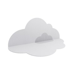 Quut Grey Playmat Cloud Large