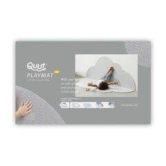 Quut Grey Playmat Cloud Large
