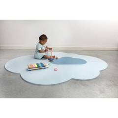 Quut Blue Playmat Cloud Large