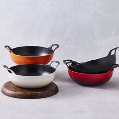 Le Creuset Cast Iron Balti Dish 24cm Volcanic