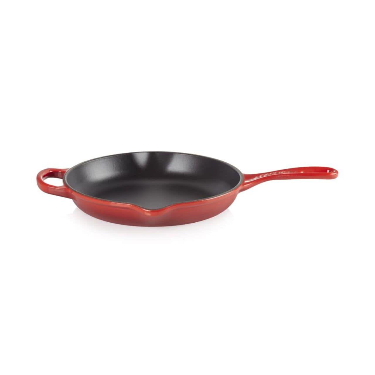 Le Creuset Signature Cast Iron Frying Pan with Metal Handle 23cm Cerise