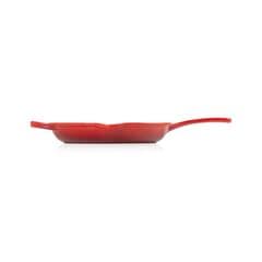 Le Creuset Signature Cast Iron Frying Pan with Metal Handle 26cm Cerise