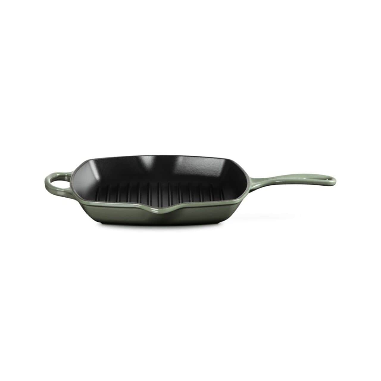 Le Creuset Signature Square Skillet Grill 26cm Thyme