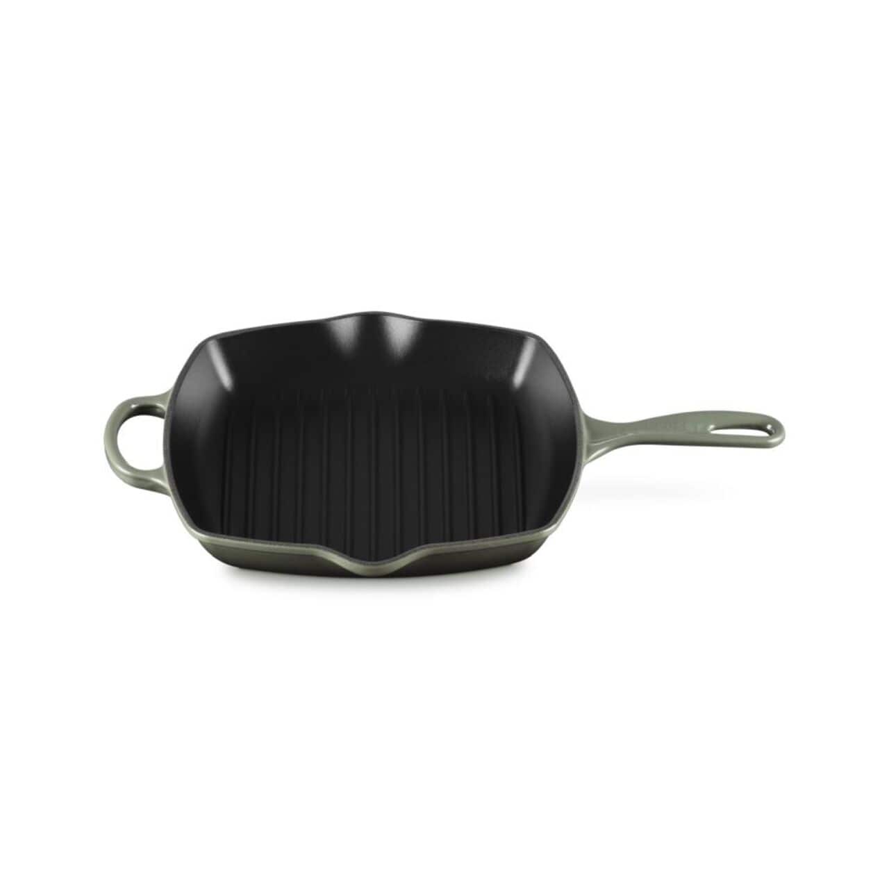 Le Creuset Signature Square Skillet Grill 26cm Thyme