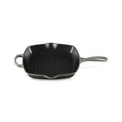 Le Creuset Signature Square Skillet Grill 26cm Thyme