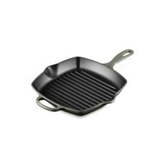 Le Creuset Signature Square Skillet Grill 26cm Thyme