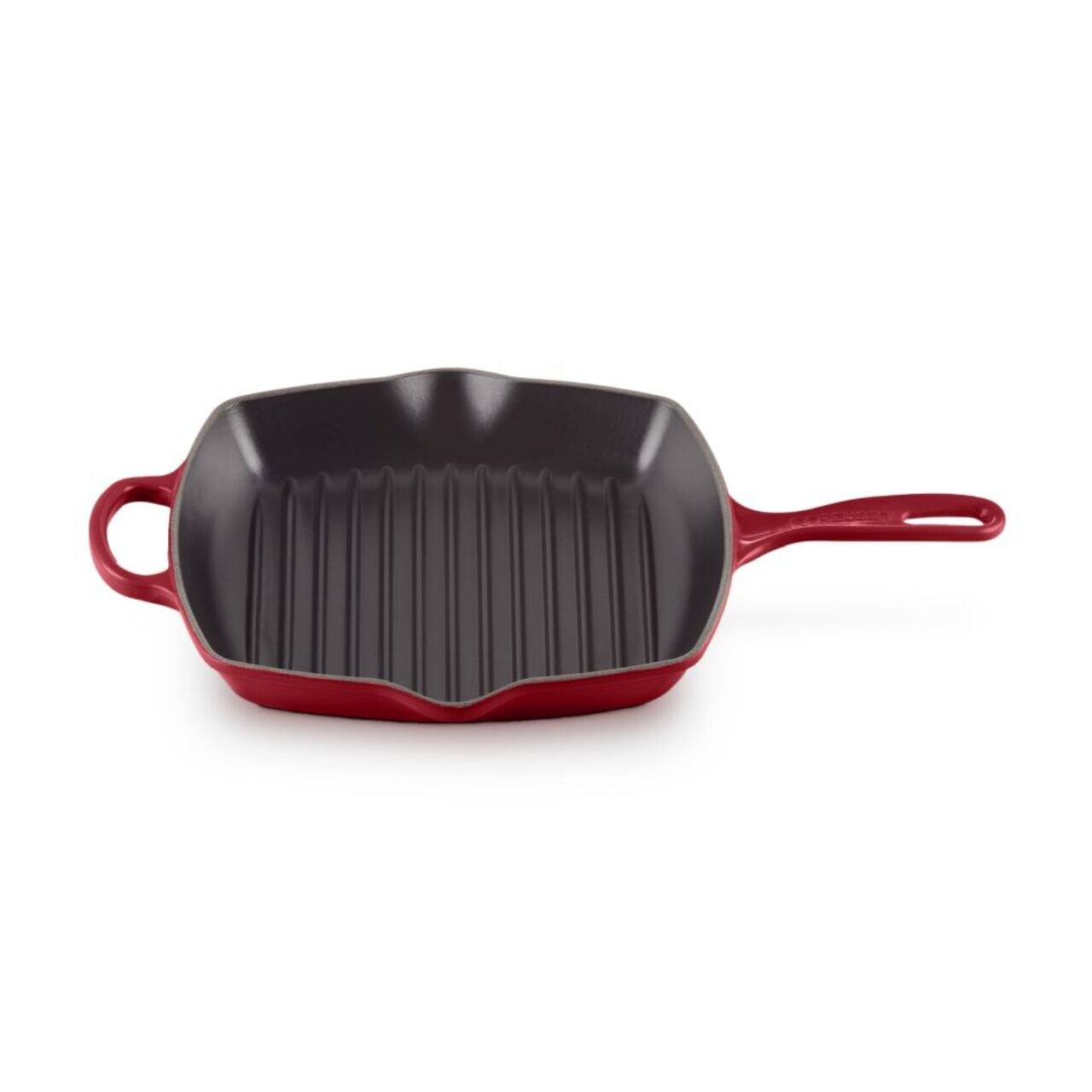 Le Creuset Signature Cast Iron Square Grillit 26cm Burgundy