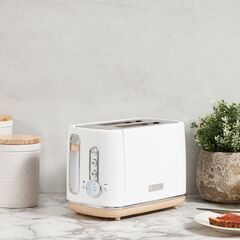 Haden Dorchester 2 Slice White Toaster