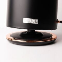 Haden Heritage 1.7L Black & Copper Kettle