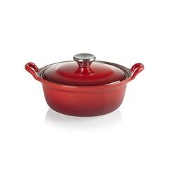Le Creuset Signature Cast Iron Stew Pot 24cm Cerise