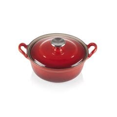 Le Creuset Signature Cast Iron Stew Pot 24cm Cerise