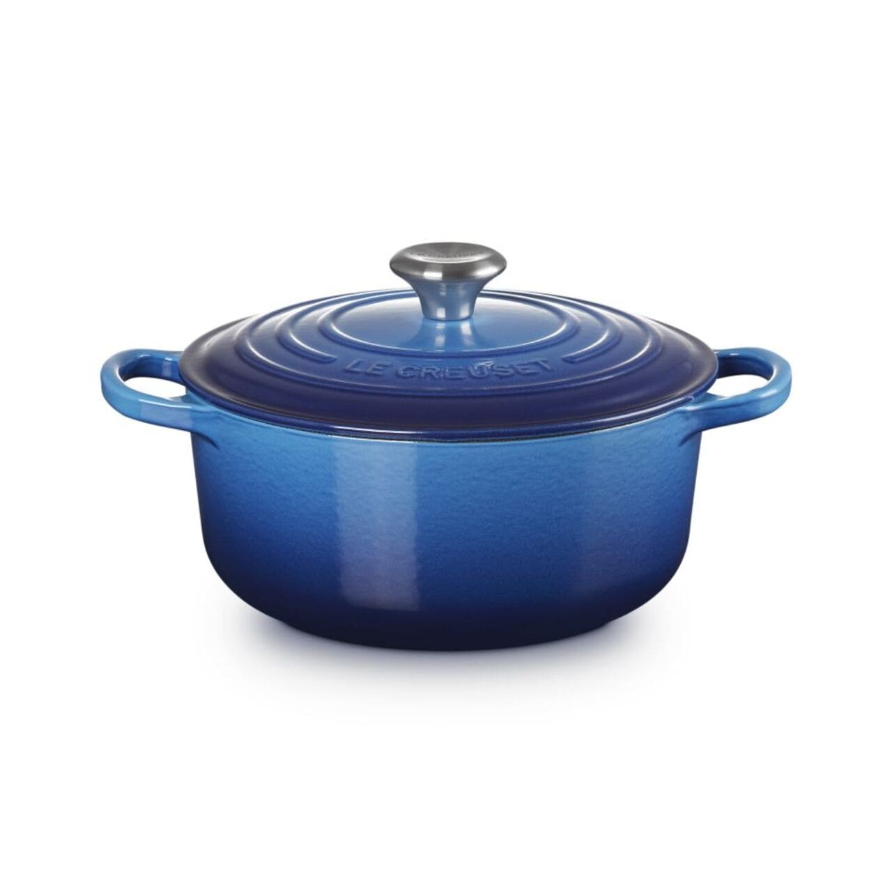 Le Creuset Signature Cast Iron Round Dutch Oven 20cm Azure