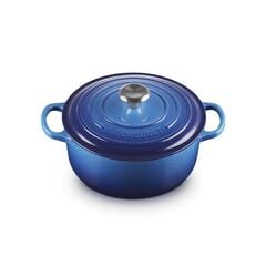 Le Creuset Signature Cast Iron Round Dutch Oven 20cm Azure