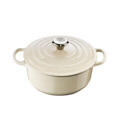 Le Creuset Signature Cast Iron Round Dutch Oven 20cm Crème