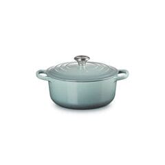 Le Creuset Signature Round Casserole Dutch Oven 20cm, Sea Salt