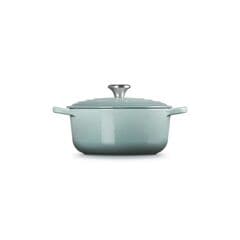 Le Creuset Signature Round Casserole Dutch Oven 20cm, Sea Salt