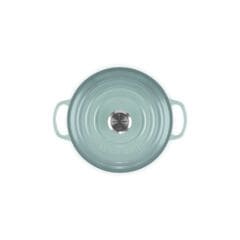 Le Creuset Signature Round Casserole Dutch Oven 20cm, Sea Salt