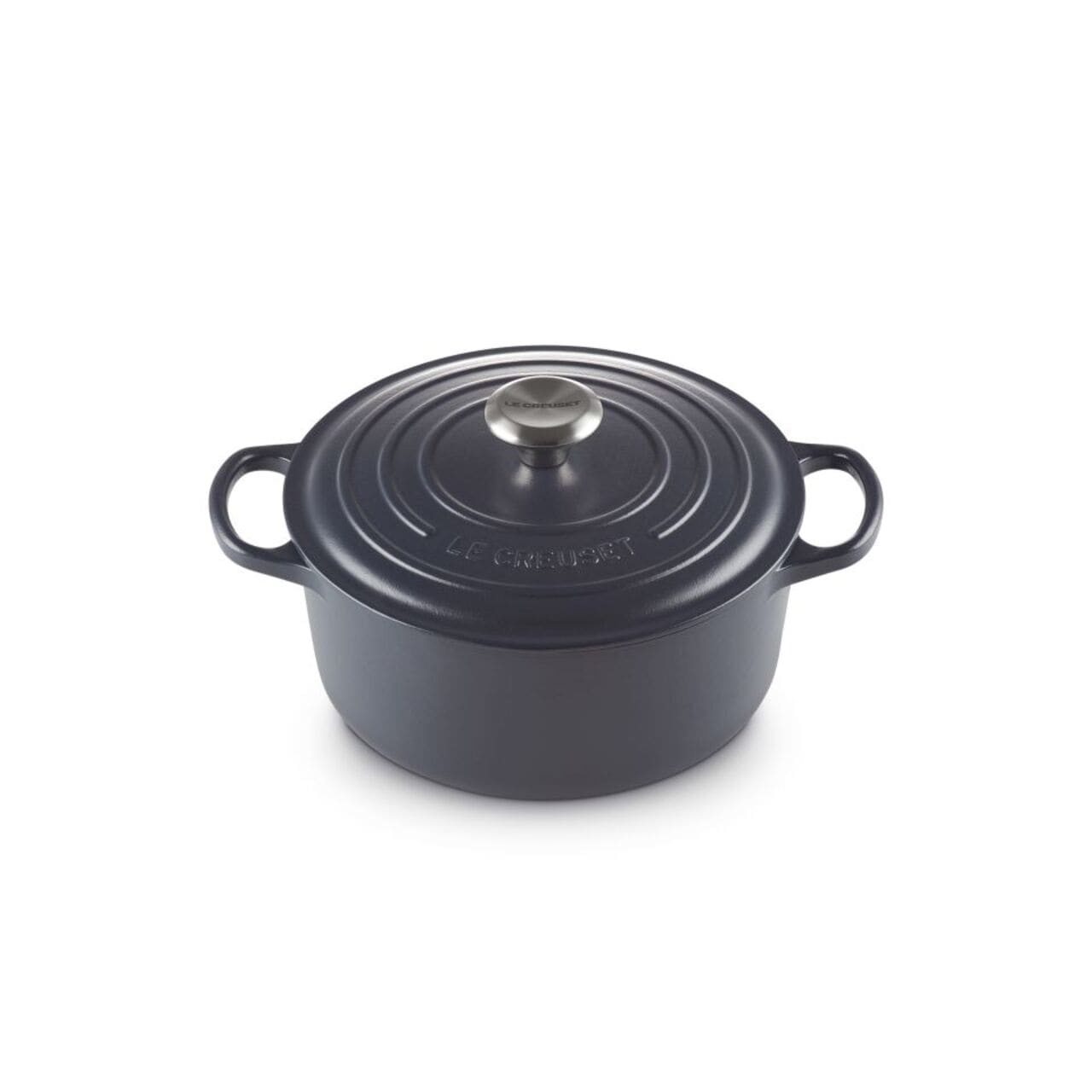 Le Creuset Signature Cast Iron Round Dutch Oven 24cm Navy