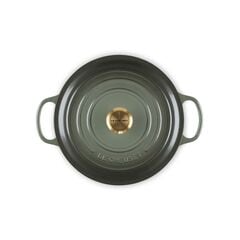 Le Creuset Signature Round Casserole Dutch oven 28cm, Thyme Gold Knob