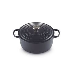 Le Creuset Signature Cast Iron Round Dutch Oven 28cm Navy