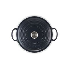 Le Creuset Signature Cast Iron Round Dutch Oven 28cm Navy