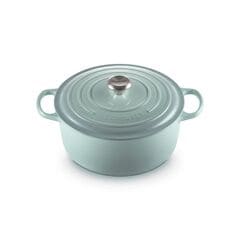 Le Creuset Cast Iron Round Casserole Dutch Oven 28cm, Sea Salt