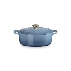 Le Creuset Signature Casserole Oval 27cm Chambray