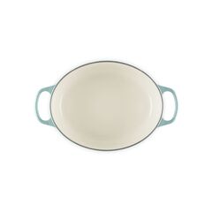 Le Creuset Signature Oval Casserole Dutch Oven 29cm, Sea Salt