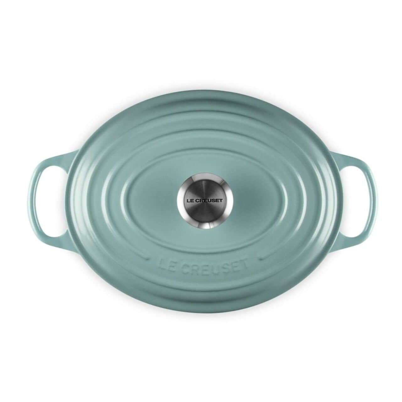 Le Creuset Signature Oval Casserole Dutch Oven 31cm, Sea Salt