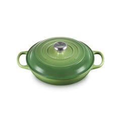 Le Creuset Signature Cast Iron Shallow Casserole 26cm Bamboo Green