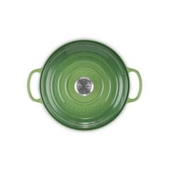 Le Creuset Signature Cast Iron Shallow Casserole 26cm Bamboo Green