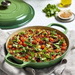 Le Creuset Signature Cast Iron Shallow Casserole 26cm Bamboo Green