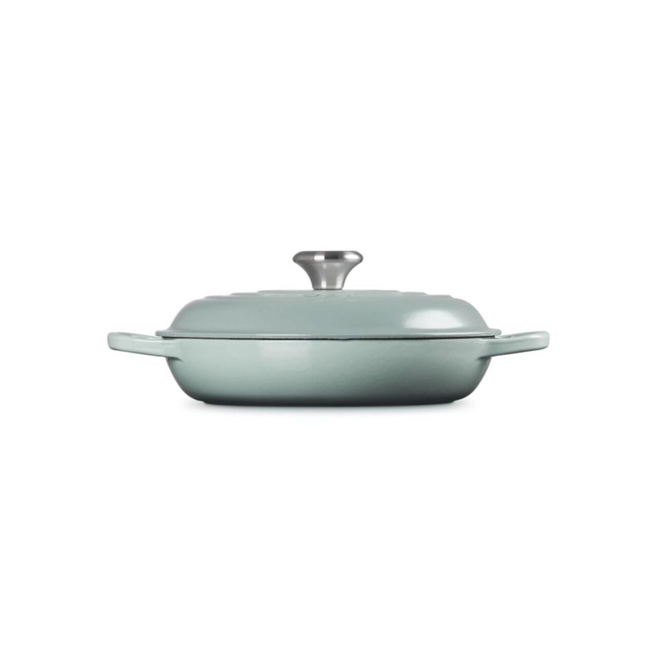 Le Creuset ® Signature 26cm Sea Salt Enameled Cast Iron Braiser