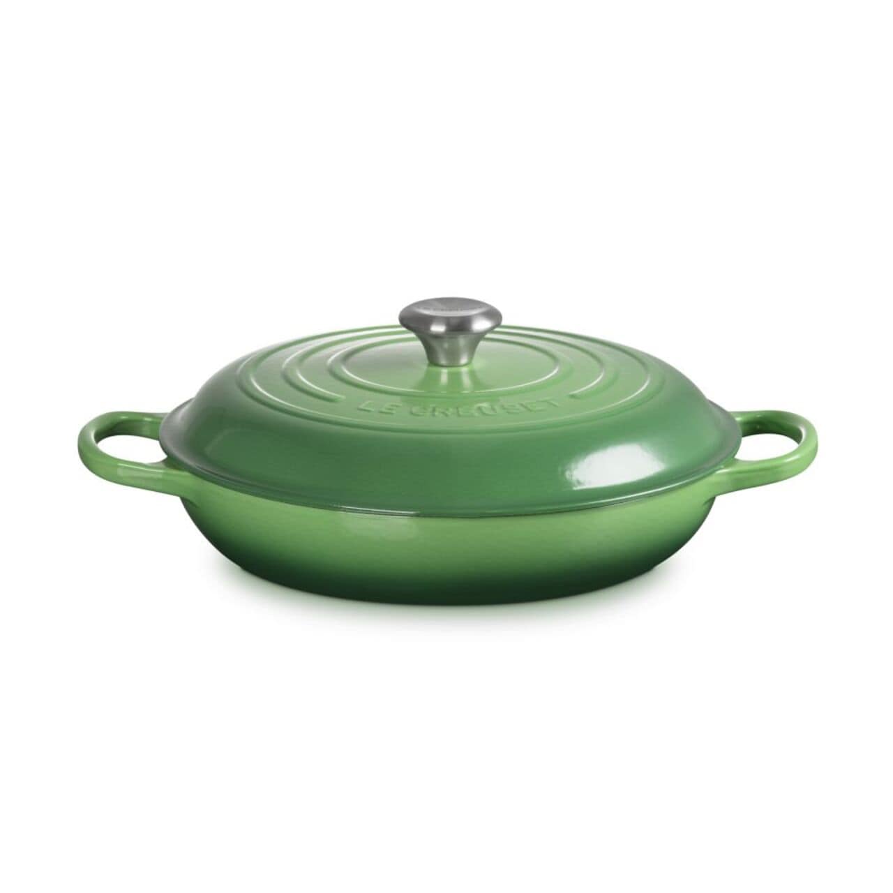 Le Creuset Signature Cast Iron Shallow Casserole 30cm Bamboo