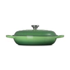Le Creuset Signature Cast Iron Shallow Casserole 30cm Bamboo