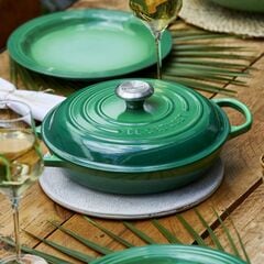 Le Creuset Signature Cast Iron Shallow Casserole 30cm Bamboo