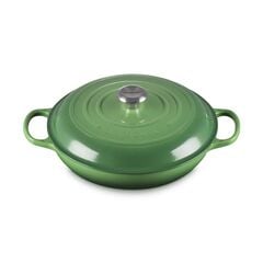 Le Creuset Signature Cast Iron Shallow Casserole 30cm Bamboo