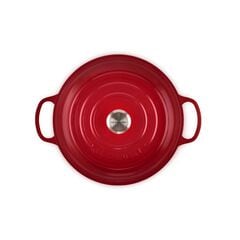 Le Creuset Signature Cast Iron Shallow Casserole 30cm Burgundy