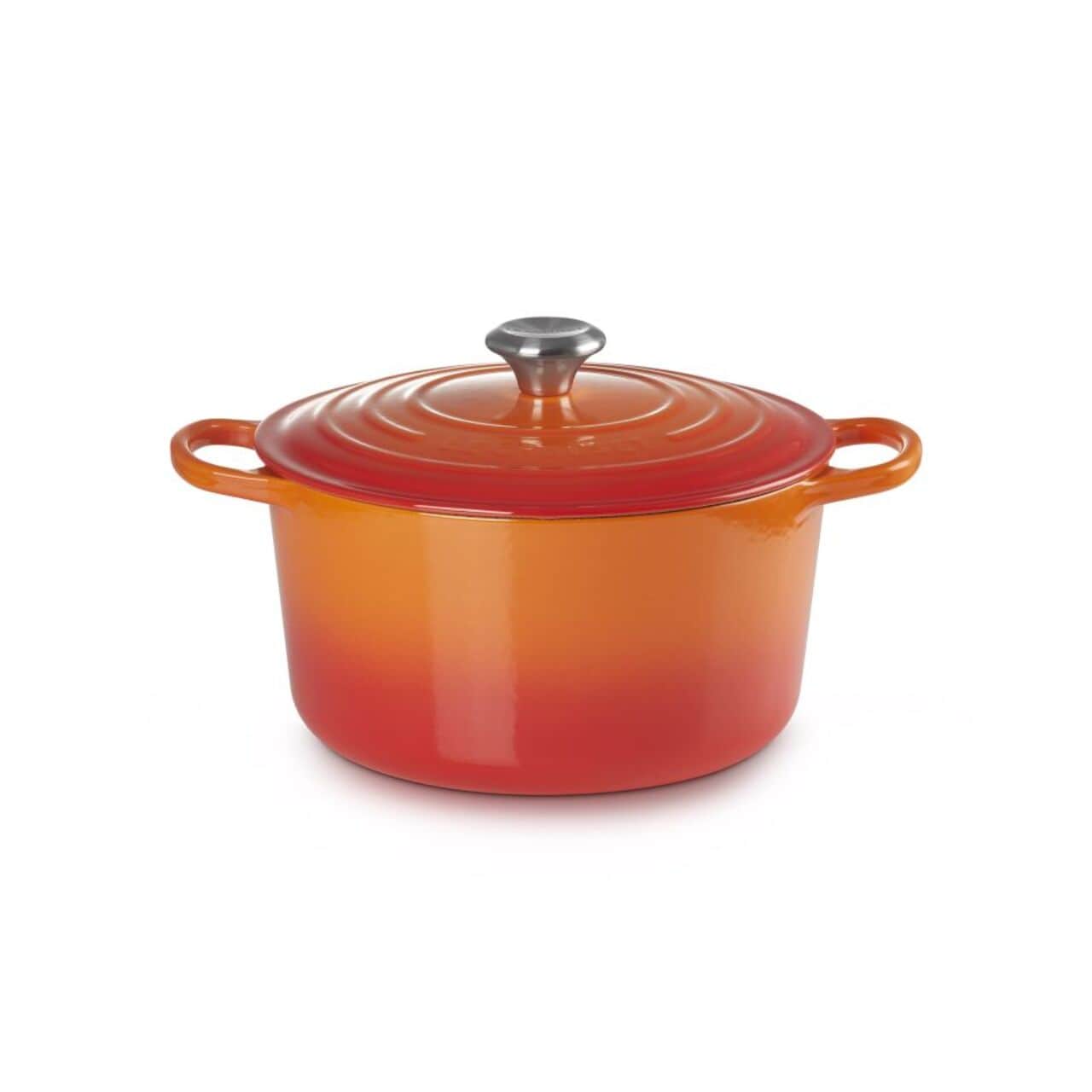 Le Creuset Signature Cast Iron Deep Round Dutch Oven 24cm Volcanic