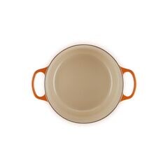 Le Creuset Signature Cast Iron Deep Round Dutch Oven 24cm Volcanic