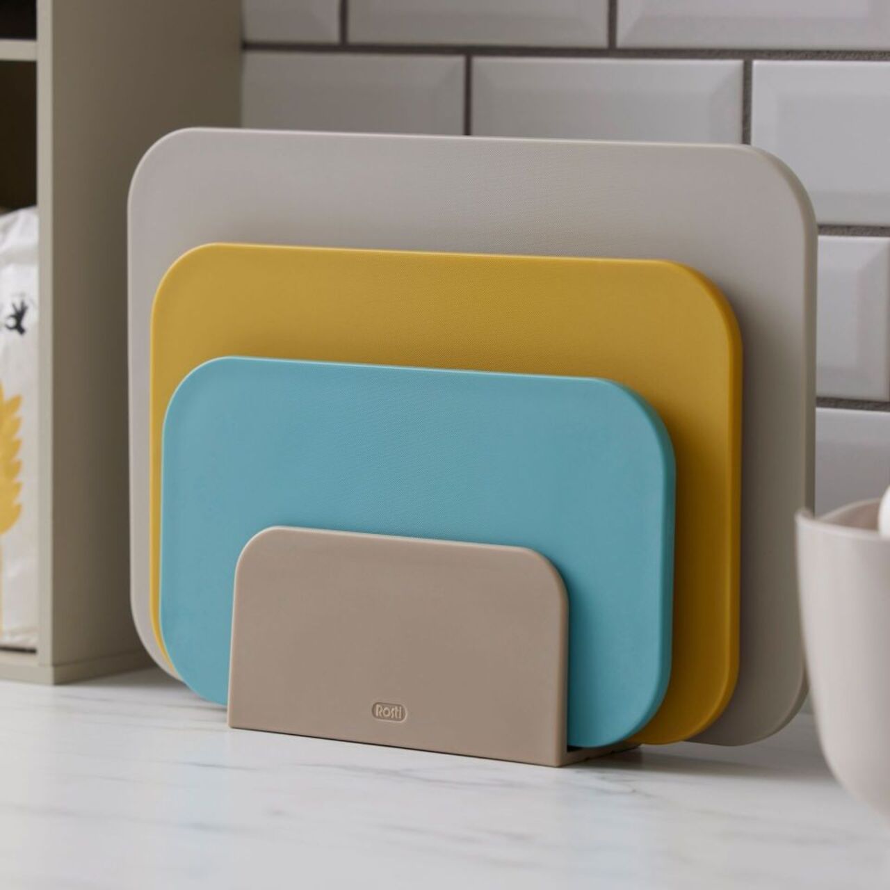 Rosti Choptima Cutting Board Set & Stand