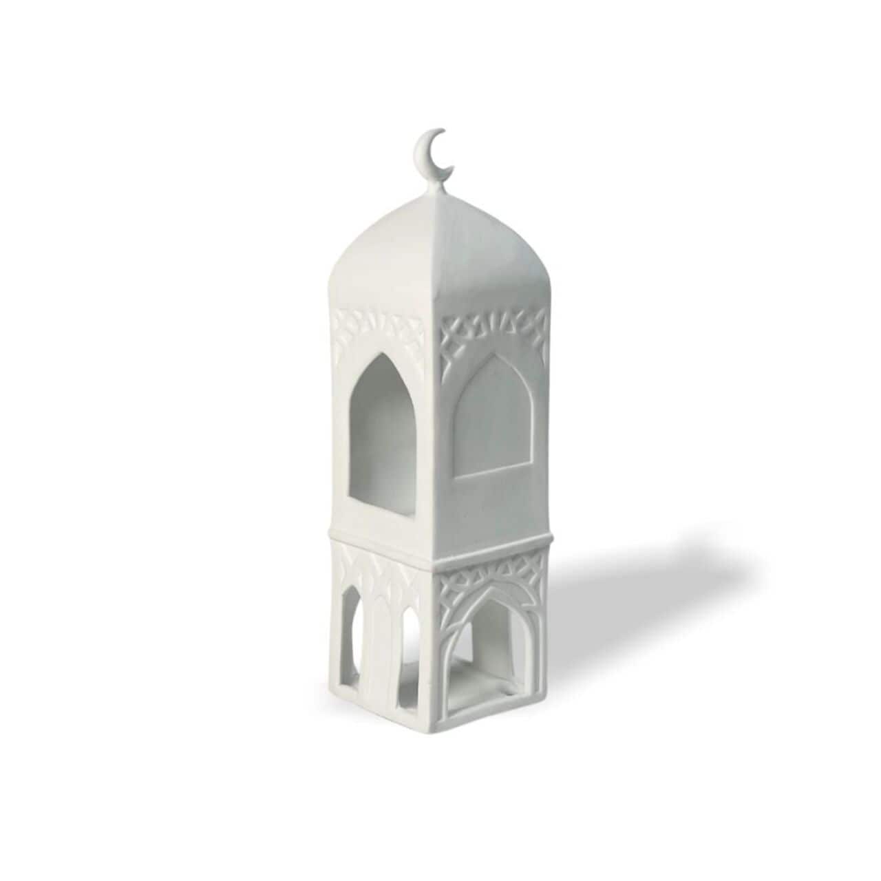 Decoration One Porcelain Jameel Minaret Candle Holder