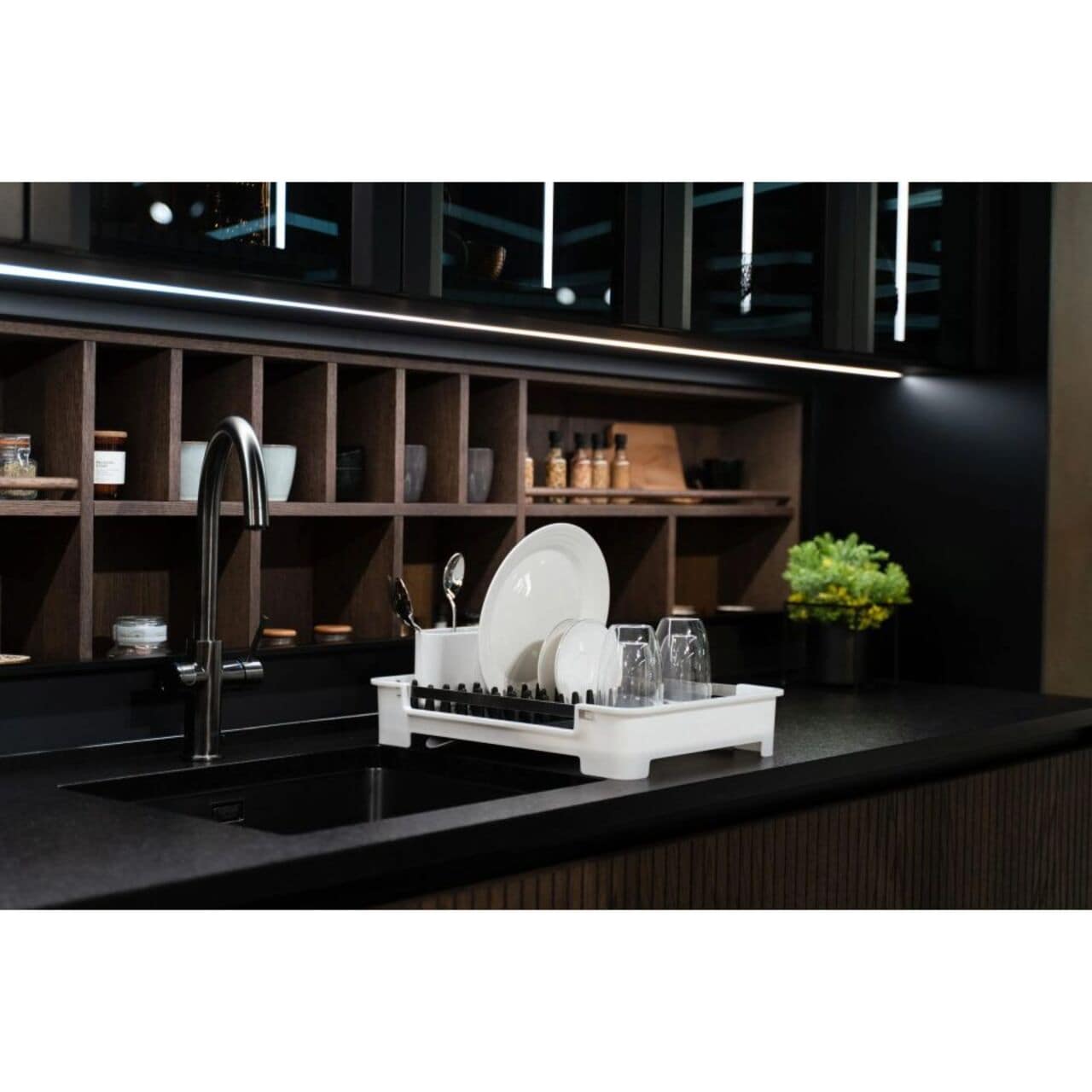 Vialli Dish Rack White | Crate and Barrel UAE