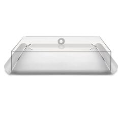 Deluxury Deco Elida Small Tray Silver W/Cover