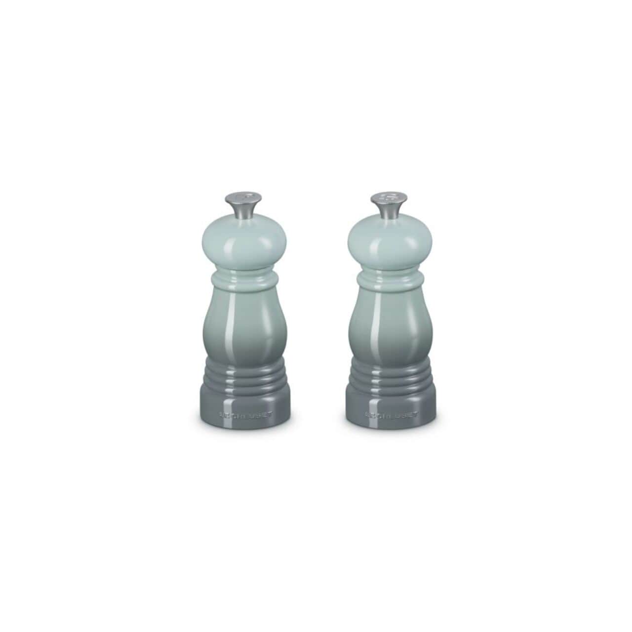 Le Creuset Set Mini Salt and Pepper Mill, Sea Salt