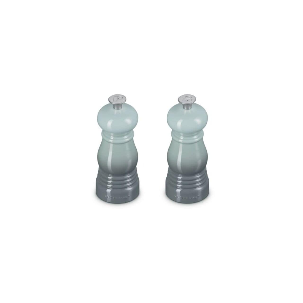Le Creuset Set Mini Salt and Pepper Mill, Sea Salt