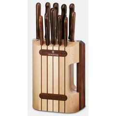 Victorinox Wood Cutlery Block, 11 pieces, 22 cm